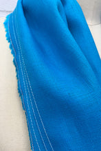 Load image into Gallery viewer, Teal Linen Scarf
